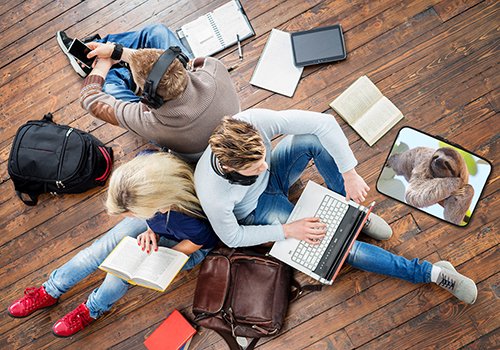 PEDEA Design Tablet PC Tasche 10,1 Zoll (25,6cm) mit Mauspad und schnurloser Maus, Chilling Sloth - 8