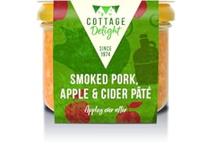 Cottage Delight - Smoked Pork, Apple & Cider Pâté - 180g, Brown