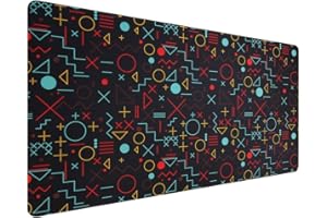 Xcosmic Gamingowa mata pod mysz XXL (900 x 400 mm), duża podkładka pod mysz i klawiaturę, specjalna powierzchnia, aby poprawić precyzję i prędkość, antypoślizgowa gumowa podkładka pod biurko