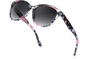 TJUTR Polarised Sunglasses for Women Retro Sunglasses Ladies Sunglasses with UV Protection