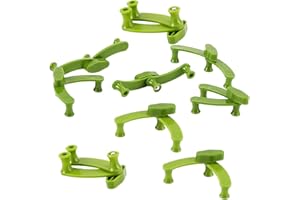 Folpus 10 Stück Obstbaum Zweig Spreizer Zweigregler für Apfelbaum Zweig Spreizer Pflanzenzweigbieger für Pflanzenwachstum, Pflanzenkontrolle, Grün