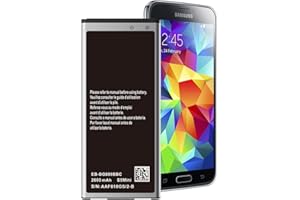 QOUTMCUY 2600mAh AKKU für Galaxy S5 Mini Akku EB-BG800BBE der Modelle SM-G800F,Duos SM-G800H