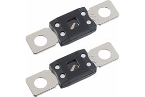 SIGANDG 300A MEGA Fusible à Courant Élevé AMG 300 Ampères à Boulonner Pour Voitures, Camions, Véhicules de Construction, Autobus, Caravanes (2 Pièces)