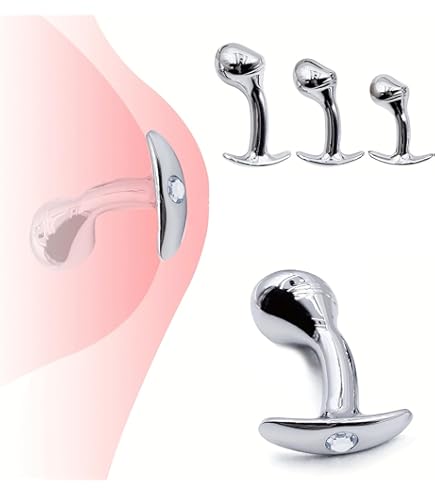 BDSM Erotik Anal Doppel Plug Edelstahl Analplug  3,8cm : Amazon.de:  Drogerie & Krperpflege