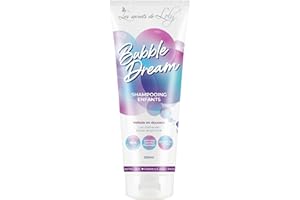 Les Secrets De Loly, Shampooing Doux Enfant Bubble Dream, 250ml, Liquide, Cheveux Bouclés/Frisés/Crépus, Parfum Naturel, Dès 3 Ans, 96% Ingrédients Naturels, Sans Sulfate/Sans Silicone, Hydratant