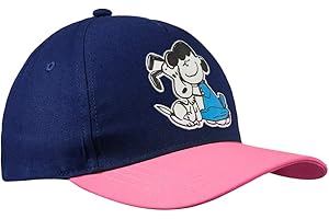 ONOMATO! Peanuts Snoopy Lucy Van Pelt dziecięca czapka bejsbolówka czapka letnia, wielokolorowa, jeden rozmiar