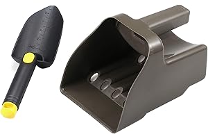 Sand Scoop and Shovel Set, Weytoll Metal Detecting Scoop- Sand Scoop and Shovel Set Digging Tool Accessories for Metal Detecting and Treasure Hunting