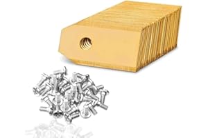 KWODE Lot de 45 lames en titane pour tous les robots-tondeurs Husqvarna Automower/Gardena – Lames de rechange avec vis – Compatible avec 105 310 315 320 420 430 x r40i etc.