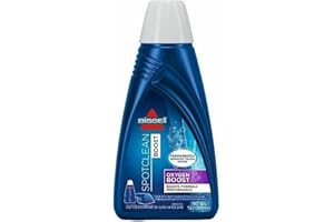 BISSELL Oxygen Boost | Solución de limpieza para manchas en sofás, alfombras e interiores de coche | 1L | Compatible con la gama SpotClean | BISSELL Original | 1134N