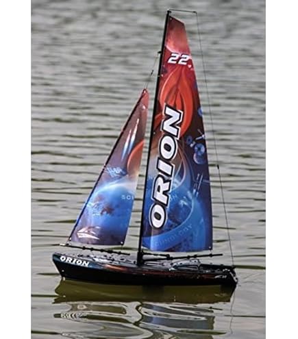 Kyosho 40042S-B Fortune 612 III Ready Set RC Sailboat Vehicle, 612