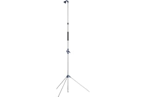 TATAY 51501 - Ducha jardín con trípode, 86 x 74.5 x 170 cm, color cromado