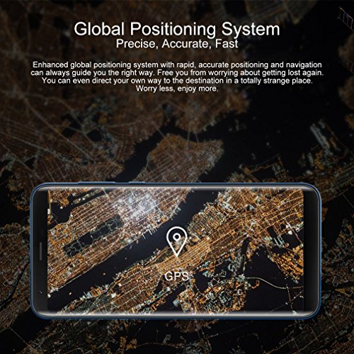 Ulefone MIX2 5,7 Pollici HD+ 18:9 4G Smartphone, Android 7.0 MTK6737H Quad Core 1.3GHz, 2GB RAM 16GB ROM, Dual Fotocamera Posteriore, Fingerprint ID, Dual SIM, 3380mAh Batteria, Blu