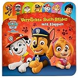 PAW Patrol - Verrückte Such-Bilder mit Klappen - Pappbilderbuch mit 20 Klappen und Register - Wimmelbuch für Kinder ab 18 Monaten by 