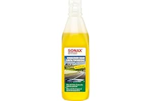 Sonax Citrus Windscreen Wash Concentrate (250ml) - Effective Windshield Cleaner for Clear Vision, Frost Protection, and Fresh Fragrance