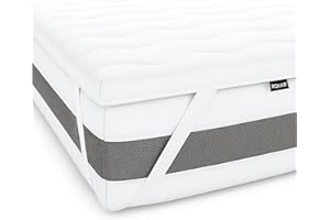 ‎POKAR POKAR Matratzentopper 140x200 cm Kaltschaum | 5 cm orthopädischer Topper für Matratzen, Boxspringbetten | atmungsaktive Matratzenauflage, hypoallergen & waschbar bis 60 °C | für besseren Schlafkomfort