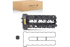 ‎MAXPEEDINGRODS maXpeedingrods 11127548196 Ventildeckel Zylinderkopfhaube Deckel für BMW 3er E90 E92 E93 Touring E91 325i 325xi 330i für BMW 5er E60 E61 F10 für N53B30A