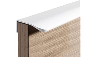 HY HUIJUN Tiradores ocultos para muebles de aluminio, modernos tiradores de cocina, tiradores para armarios, dormitorios, baños