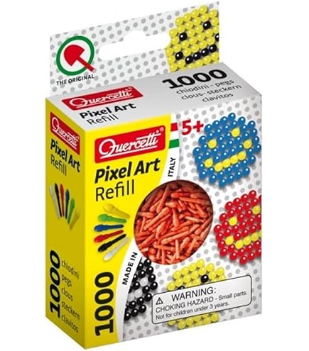 Quercetti Fantacolor Portable Peg Set (large, 270 Pieces