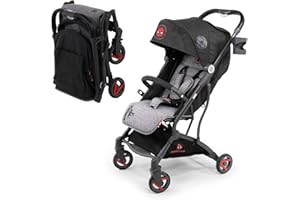 Nania - Kompakter Kinderwagen CASSY 6-36 Monate, leicht und handlich – mit einer Hand faltbar – inkl. Tragetasche – Disney (Spiderman)