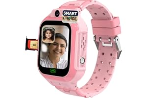 sekyo Carepal Pro (Smartchoice) Kids Smart Watch for Boys Girls | 4G Sim, Video Calling, Live GPS Tracker |App Control, Habit Coach, Pedometer, Safe Zone Alert, SOS, Family Chat | SmartWatch for Kids