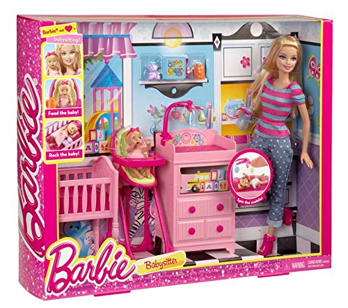 Barbie Careers Babysitter Doll and Playset