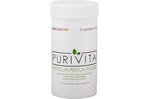Purivita - pastiglie detergenti per macchine caffè automatiche, 25 pezzi da 2g