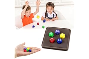 UptVin for Gonggi Korean Game, for Gonggi Stones Traditional Play Game, Mini Five Stones for Gonggi Jack Stone Pebbles Set, Classic Hand-Eye Coordination Fun, for Squid TV Fans, Family Activity