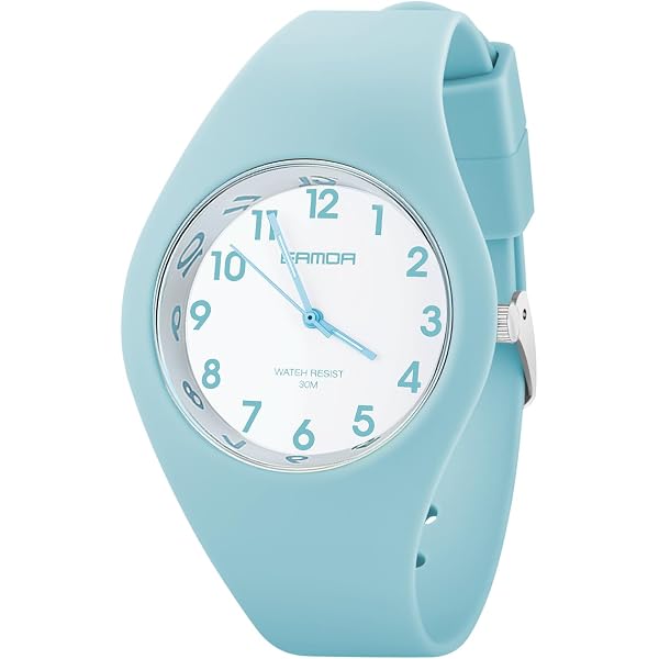 Montre Geneva Femme En Silicone Jaune - Sport, Quartz, Cadran Jaune, Alliage Cobalt, Neuf Sans étiquette
