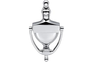 ARCHITECTURAL HARDWARE A&H™ 7" Inch - 170mm Traditional Victorian Urn Door Knocker Polished Chrome