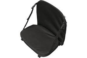 Pelican Ps0476-2, Sedile per Canoa Unisex, Nero, Taglia Unica