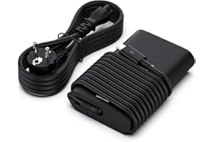BIUBOTY Chargeur USB C 65W Compatible avec Dell Latitude 5520 5420 5290 5285 5179 5480 5400 5310 5320 5410 5510 5590 7420 7410 7370 Xps 13 12 15 9365 9350 9360 9370 9380 9250 et Plus d'appareils Type-C
