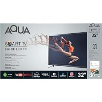 AQUA 81 cm (32 Inches) HD Ready Smart LED TV 32 SM VC (Black) (2021 Model)