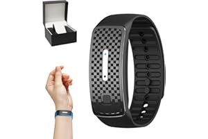 Gienslru 2023 NEW Matteo Body Shape Wristband Pro, Ultrasonic for Men and Women (Black)