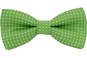 AUSUAYA Polka Dot Pre Tied Baby Papillon Baby o Bambino e Bambini Clip su Papillon per Piccoli Ragazzi Compleanno Party B-BT5