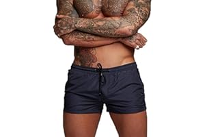 EDOTON Bañador para Hombre, Pantalones Cortos Impermeables Pantalones Cortos de Surf Pantalones de Natación