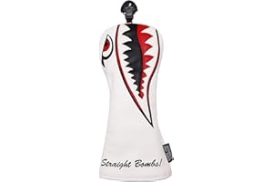 SHABIER Funda para Palo de Golf Taylormade M3 M4 M5 M6 SIM Golf Club Disponible para tamaño de Conductor de Madera tamaño Rescate