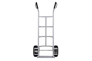 Werku WK602310, Carro Portacargas, Calidad Profesional, Certificado TÜV-GS, Ruedas Neumáticas, Capacidad Carga 200 Kg