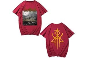 OUHZNUX Lorna Shore Camiseta para Hombre Unisex Rock Rap Manga Corta Deathcore Band Merch Camiseta para Hombre Mujer Tamaño Completo Xs-4Xl