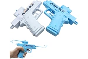 Aicerous 2 Stück Prank Gun Water, Streich-Wasserpistole, Wasserpistole Rückwärts, Wird für Scherze und Streiche zwischen Freunden verwendet