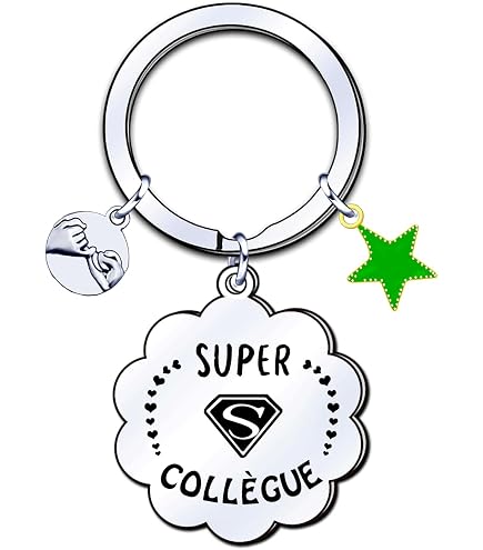 Porte-clés Pour Collègues – Cadeau Départ, Promotion Ou Fête (Femme/Homme)