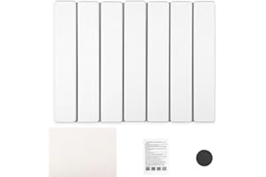 HAIJED Stone Drying Mat for Kitchen Counter 40x30cm Foldable Stone Dish Drying Mat Nonslip Stone Drying Pad Diatomite Drying Stone Mat Reusable Dish Drainer Mat for Restaurant Marble Worktop (White)