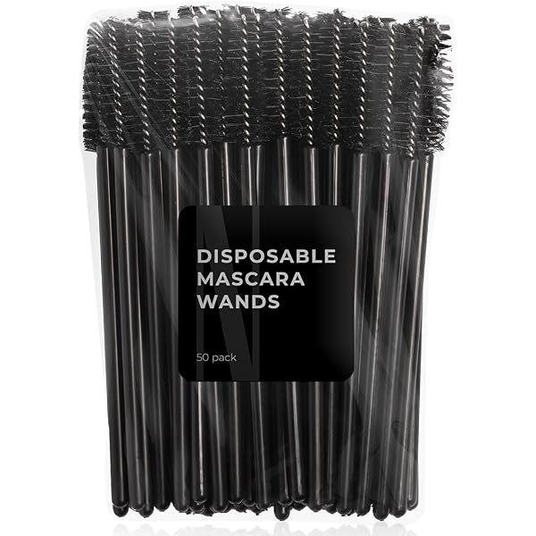100 Einweg-Make-up-Pinsel – 7,5 Cm Lang, Weiche Borsten Für Lippen, Concealer, Lidschatten