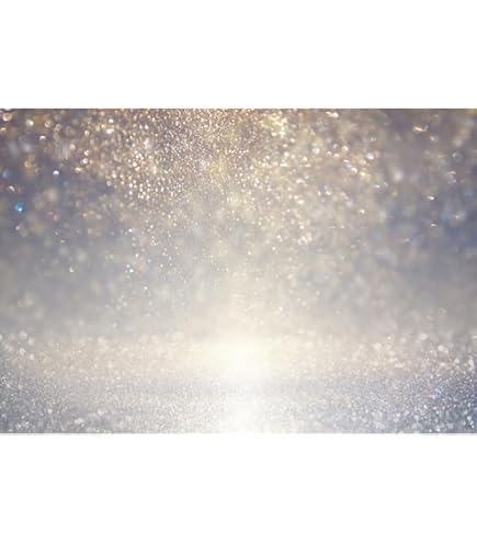 Xiaoterna 10x6.5ft Silver Flash Wall Background Silver Sequins Birthday Photography Background Silver Shimmer Wall Background Party Decorations