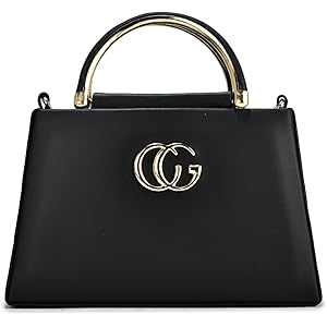 BAGMODE Women's Handbag | Medium Size | Crossbody Bag with Top Handle Strap | Stylish Ladies Shoulder Purse for Daily Use or Events