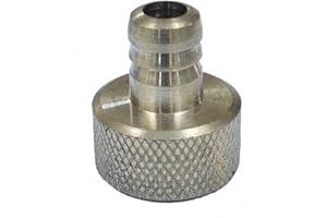 L&S ENGINEERS 1/2" Brass Nipple Adaptor for Drain Bungs