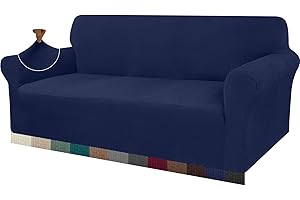 Granbest - Copridivano spesso da 3 posti, elasticizzato, elegante, antiscivolo, antigraffio, tessuto jacquard spandex