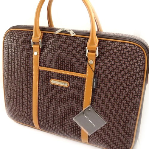 Preisvergleich Produktbild Computertasche 'Ted Lapidus'braun.