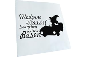 ‎KIWISTAR - Autoaufkleber - Moderne Hexen brauchen keinen Besen. Aufkleber für Auto, Laptop, Fahrrad, LKW, Motorrad mehrfarbig JDM Decal Racing