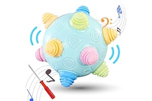‎VANLINNY VANLINNY Baby Ball, Montessori Spielzeug Baby mit Musik und Tanz, Bester Greifling Baby, Baby Sensorik Balls, Bestes Geburtstagsgeschenk 36 Monate alte Babys