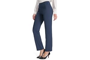 MOVE BEYOND Donna Pantaloni e Pinocchietti Bootleg da Yoga con 4 Tasche a Vita Alta Controllo di Pancia